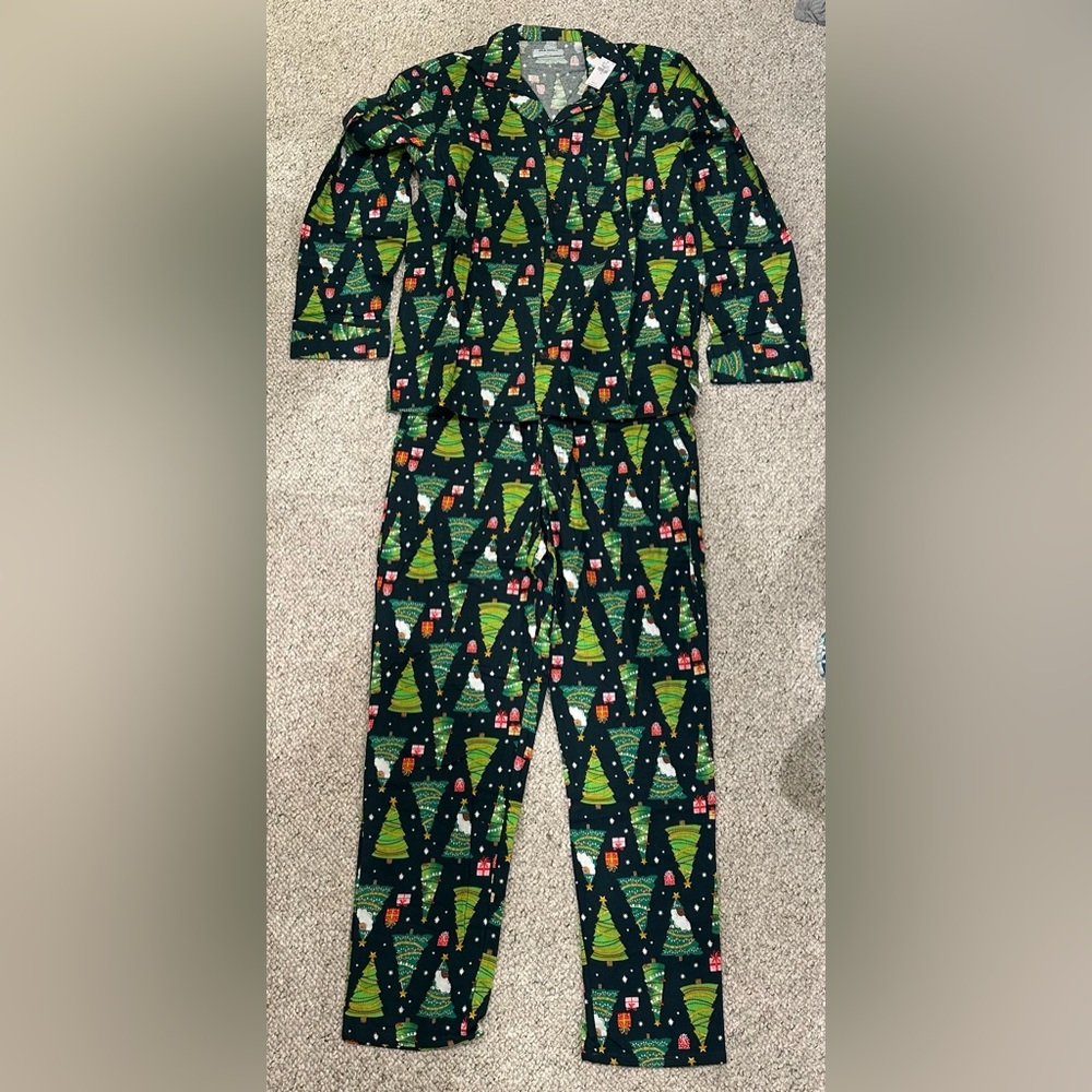 Flannel Christmas Pajama Set